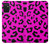 W1850 Pink Leopard Pattern Hard Case and Leather Flip Case For Samsung Galaxy M52 5G