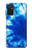 W1869 Tie Dye Blue Hard Case and Leather Flip Case For Samsung Galaxy M52 5G