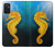 W2444 Seahorse Underwater World Hard Case and Leather Flip Case For Samsung Galaxy M52 5G