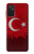 W2991 Turkey Football Soccer Hard Case and Leather Flip Case For Samsung Galaxy M52 5G