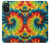 W3459 Tie Dye Hard Case and Leather Flip Case For Samsung Galaxy M52 5G