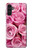 W2943 Pink Rose Hard Case and Leather Flip Case For Samsung Galaxy A13 5G