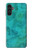 W3147 Aqua Marble Stone Hard Case and Leather Flip Case For Samsung Galaxy A13 5G