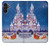 W3282 Santa Xmas Castle Hard Case and Leather Flip Case For Samsung Galaxy A13 5G