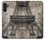 W3416 Eiffel Tower Blueprint Hard Case and Leather Flip Case For Samsung Galaxy A13 5G