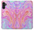 W3444 Digital Art Colorful Liquid Hard Case and Leather Flip Case For Samsung Galaxy A13 5G