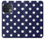 W3533 Blue Polka Dot Hard Case and Leather Flip Case For OnePlus 10 Pro