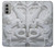 W0386 Dragon Carving Hard Case and Leather Flip Case For Motorola Moto G51 5G