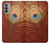 W0512 Peacock Hard Case and Leather Flip Case For Motorola Moto G51 5G