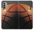 W0980 Basketball Sport Hard Case and Leather Flip Case For Motorola Moto G51 5G