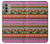 W2292 Aztec Tribal Pattern Hard Case and Leather Flip Case For Motorola Moto G51 5G