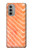 W2700 Salmon Fish Graphic Hard Case and Leather Flip Case For Motorola Moto G51 5G