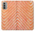 W2700 Salmon Fish Graphic Hard Case and Leather Flip Case For Motorola Moto G51 5G