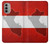 W3018 Peru Flag Hard Case and Leather Flip Case For Motorola Moto G51 5G