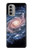 W3192 Milky Way Galaxy Hard Case and Leather Flip Case For Motorola Moto G51 5G