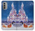 W3282 Santa Xmas Castle Hard Case and Leather Flip Case For Motorola Moto G51 5G