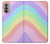 W3810 Pastel Unicorn Summer Wave Hard Case and Leather Flip Case For Motorola Moto G51 5G