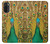 W0513 Peacock Hard Case and Leather Flip Case For Motorola Moto G71 5G