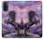 W1461 Unicorn Fantasy Horse Hard Case and Leather Flip Case For Motorola Moto G71 5G