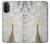 W1980 White Peacock Hard Case and Leather Flip Case For Motorola Moto G71 5G