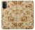 W2180 Flower Floral Vintage Pattern Hard Case and Leather Flip Case For Motorola Moto G71 5G