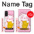 W3025 Pink Maneki Neko Lucky Cat Hard Case and Leather Flip Case For Motorola Moto G71 5G