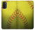 W3031 Yellow Softball Ball Hard Case and Leather Flip Case For Motorola Moto G71 5G