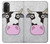 W3257 Cow Cartoon Hard Case and Leather Flip Case For Motorola Moto G71 5G