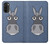 W3271 Donkey Cartoon Hard Case and Leather Flip Case For Motorola Moto G71 5G