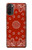 W3355 Bandana Red Pattern Hard Case and Leather Flip Case For Motorola Moto G71 5G