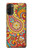 W3402 Floral Paisley Pattern Seamless Hard Case and Leather Flip Case For Motorola Moto G71 5G