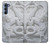 W0386 Dragon Carving Hard Case and Leather Flip Case For Motorola Edge S30