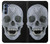 W1286 Diamond Skull Hard Case and Leather Flip Case For Motorola Edge S30