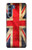 W2303 British UK Vintage Flag Hard Case and Leather Flip Case For Motorola Edge S30