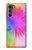 W2488 Tie Dye Color Hard Case and Leather Flip Case For Motorola Edge S30