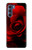 W2898 Red Rose Hard Case and Leather Flip Case For Motorola Edge S30