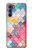 W2947 Candy Minimal Pastel Colors Hard Case and Leather Flip Case For Motorola Edge S30