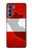 W3018 Peru Flag Hard Case and Leather Flip Case For Motorola Edge S30