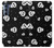 W3261 Smile Skull Halloween Pattern Hard Case and Leather Flip Case For Motorola Edge S30