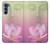 W3511 Lotus flower Buddhism Hard Case and Leather Flip Case For Motorola Edge S30