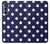 W3533 Blue Polka Dot Hard Case and Leather Flip Case For Motorola Edge S30