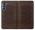 W3553 Vintage Book Cover Hard Case and Leather Flip Case For Motorola Edge S30