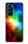 W2312 Colorful Rainbow Space Galaxy Hard Case and Leather Flip Case For Motorola Edge X30