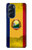 W3021 Romania Flag Hard Case and Leather Flip Case For Motorola Edge X30