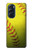 W3031 Yellow Softball Ball Hard Case and Leather Flip Case For Motorola Edge X30