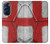 W3316 England Flag Vintage Football Graphic Hard Case and Leather Flip Case For Motorola Edge X30