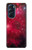 W3368 Zodiac Red Galaxy Hard Case and Leather Flip Case For Motorola Edge X30