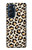 W3374 Fashionable Leopard Seamless Pattern Hard Case and Leather Flip Case For Motorola Edge X30