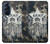 W3666 Army Camo Camouflage Hard Case and Leather Flip Case For Motorola Edge X30