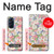 W3688 Floral Flower Art Pattern Hard Case and Leather Flip Case For Motorola Edge X30